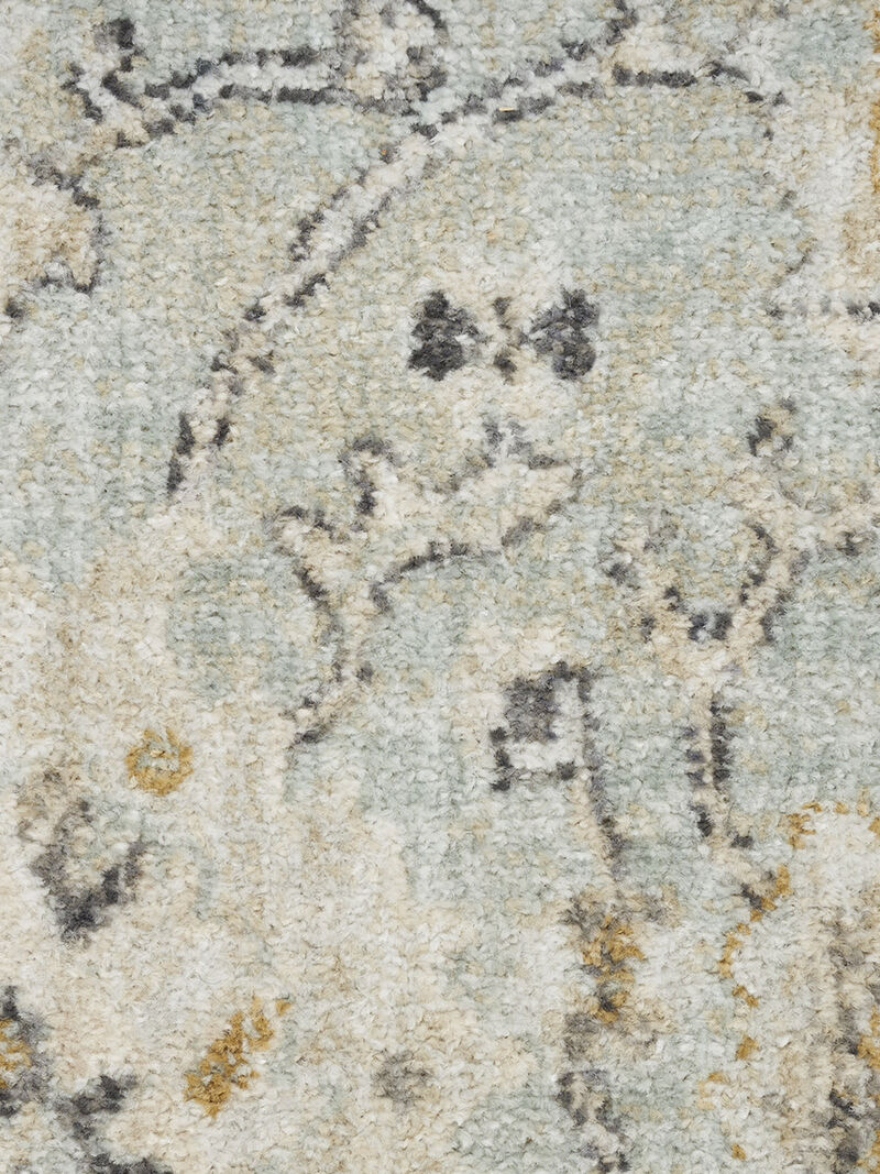 Oushak Home OUS01 Mint 8' x 9'10" Rug image number 5