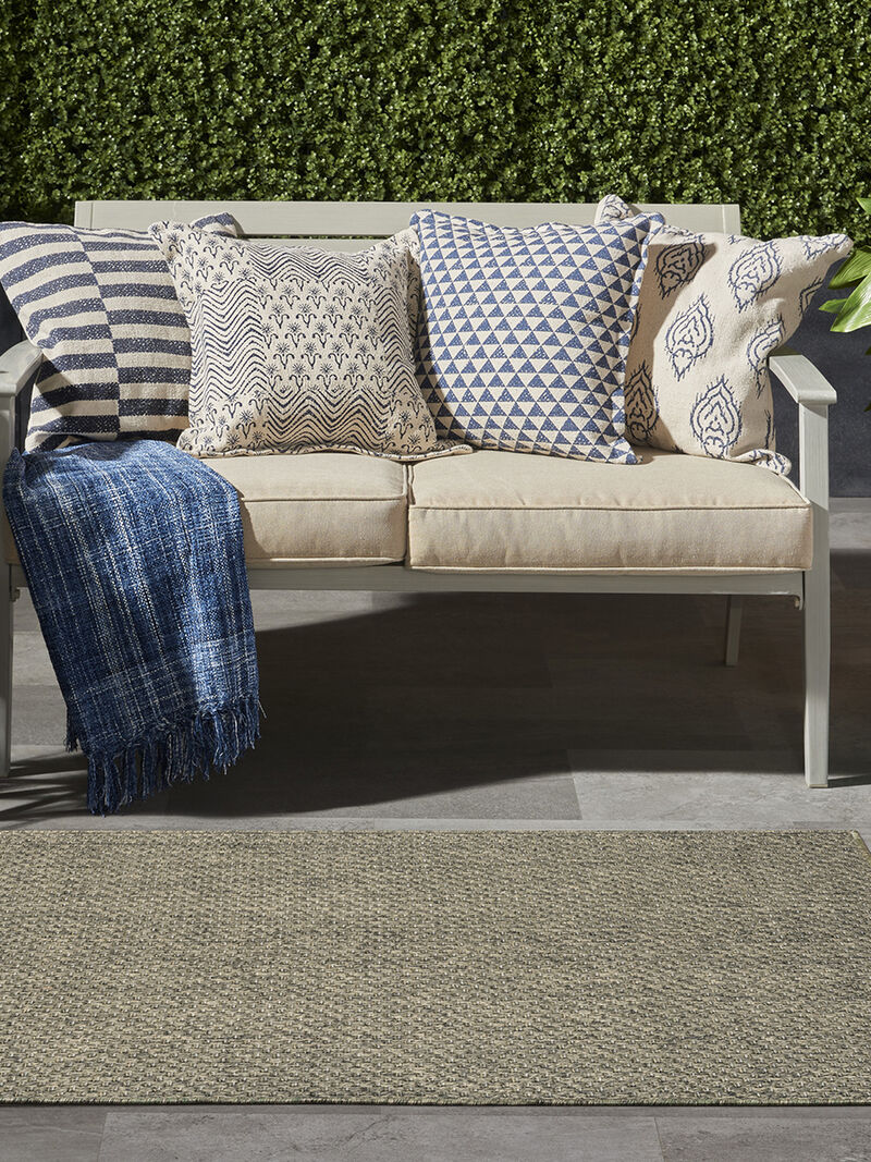 Tulum TLM03 Olive 4' x 6' Rug