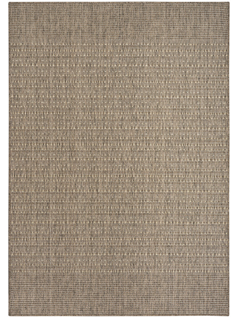 Tulum TLM01 Brown 6' x 9' Rug