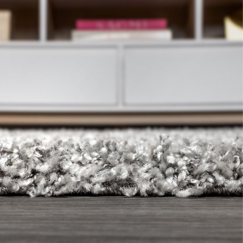 Beautiful Mercer Shag Plush Tassel Moroccan Tribal Geometric Trellis Area Rug