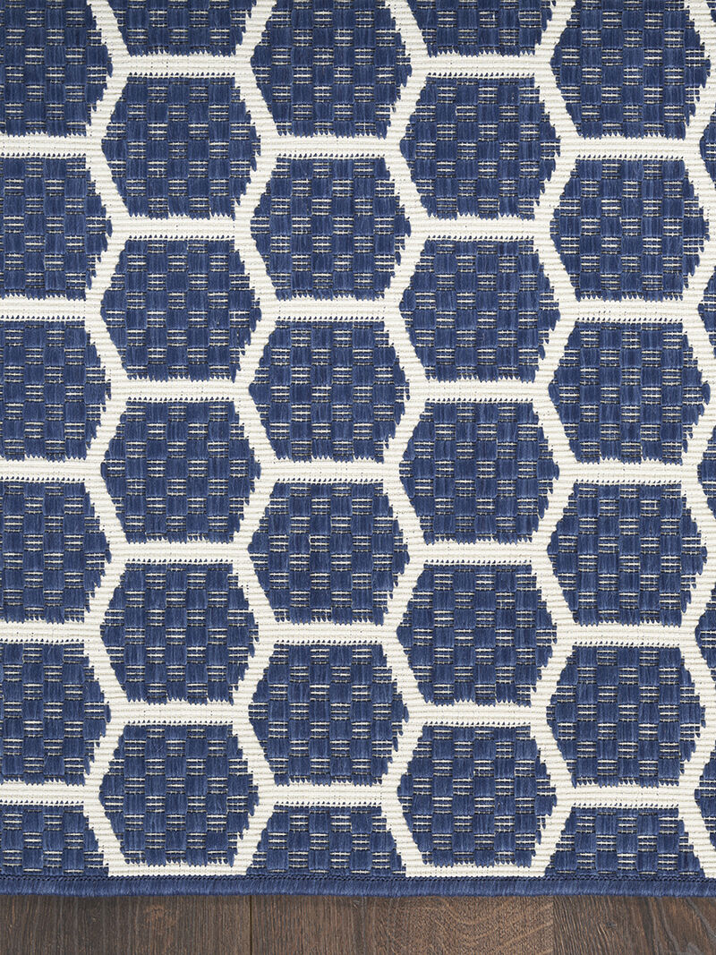 Twist Reversible TWS01 Navy 2'2" x 12' Rug