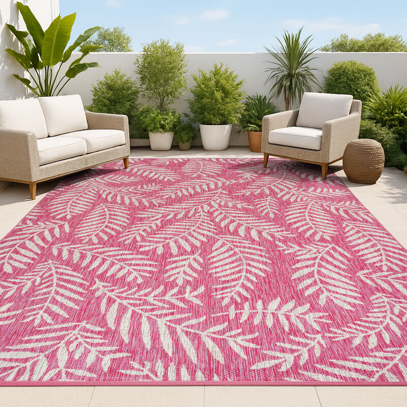 Nevis Palm Frond Indoor/Outdoor Area Rug