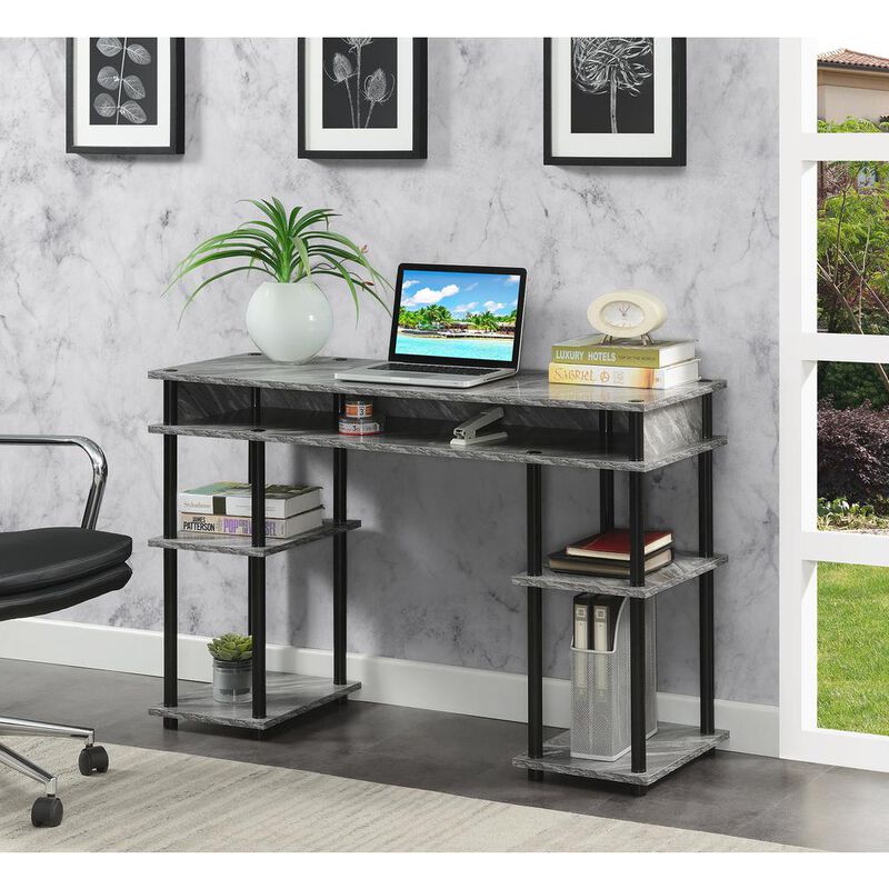 Convience Concept, Inc. Designs2Go No Tools Student Desk with Shelves
