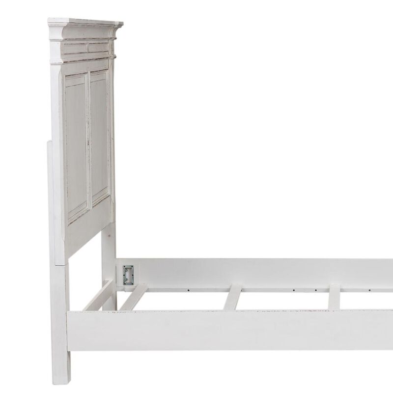 Liberty Furniture Abbey Park Queen Panel Headboard in Antique White image number 2