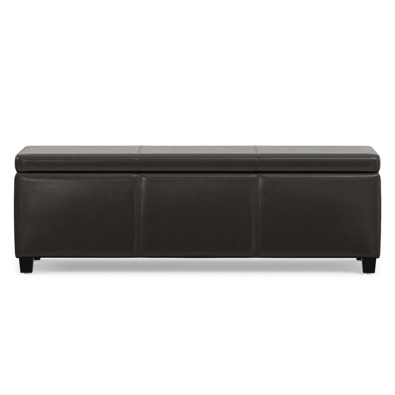 Simpli Home Avalon Storage Ottoman Bench image number 6