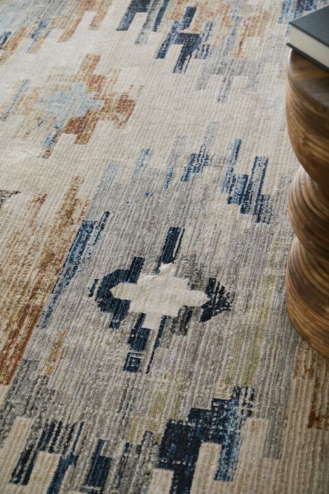 Melrose 39ULF Multi 5' x 7'6" Rug