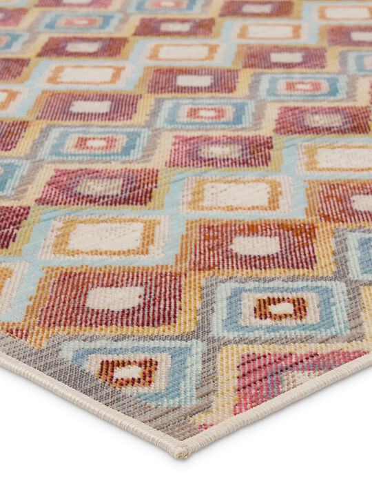 Bequest Manor Multicolor 3' x 8' Runner Rug