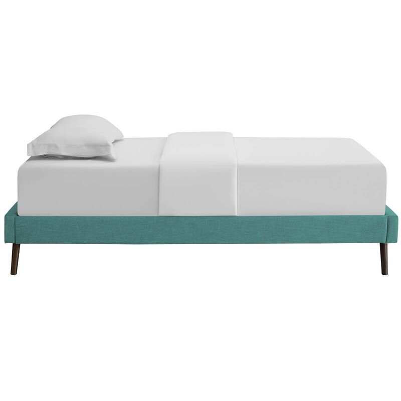 Modway - Loryn Twin Fabric Bed Frame with Round Splayed Legs image number 3