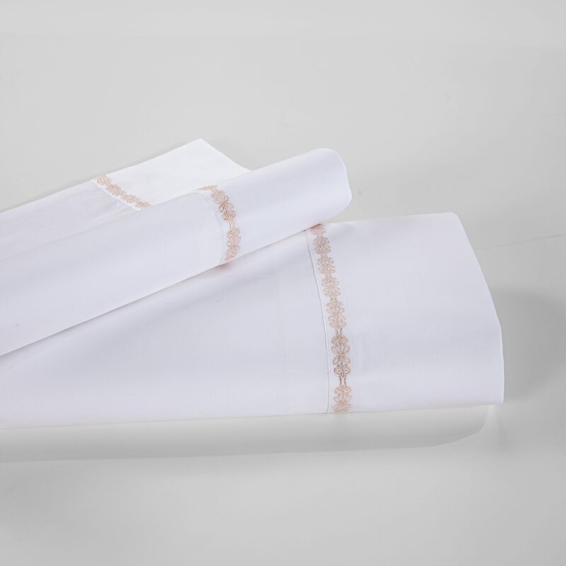 Laurel Blush Queen Sheet Set image number 2