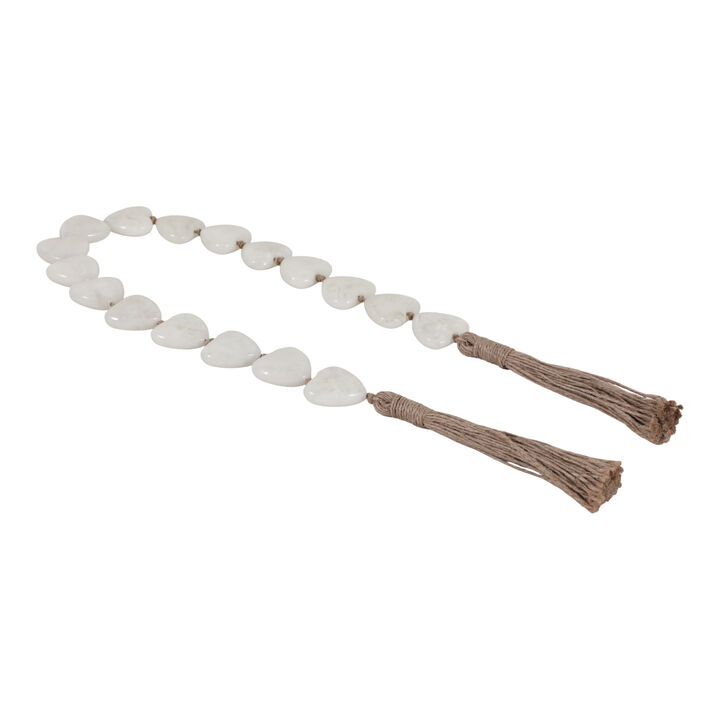 Heart Shaped Bead Garland