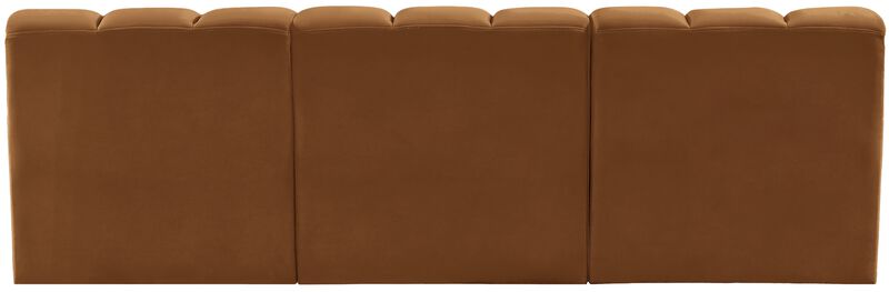Meridian Furniture Arc Saddle Velvet Modular Sofa image number 2