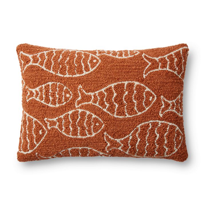 P0908 Orange 16"x26" Down Pillow