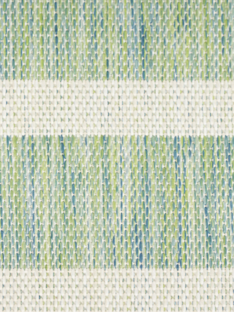 Positano POS03 Blue/Green/Ivory 5' x 7' Rug image number 7