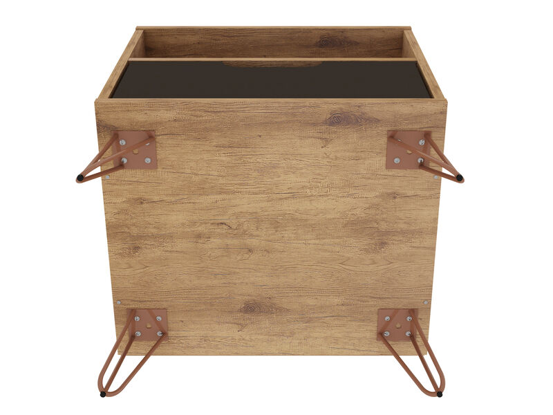 Rockefeller Gray 2-Drawer Nightstand image number 5