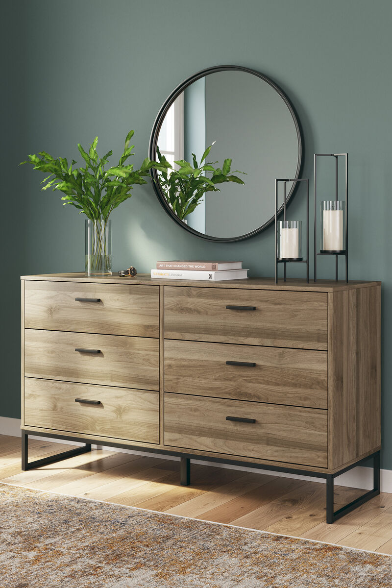 Deanlow 6 Drawer Dresser image number 1