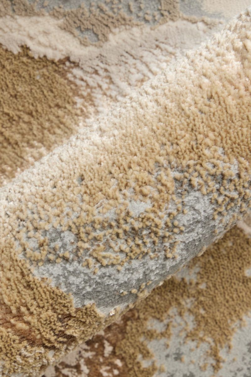 Aura 3737F Gold/Gray 9'2" x 12' Rug image number 6