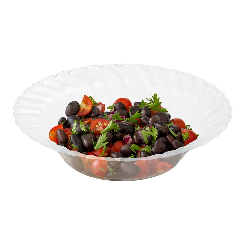 12 oz. Clear Flair Plastic Soup Bowls (90 Bowls) image number 2