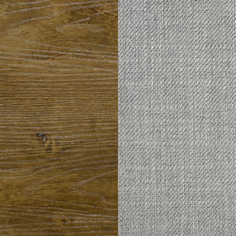 Nolan Panel Bed, Channel-Tufted Fabric, Wood image number 6