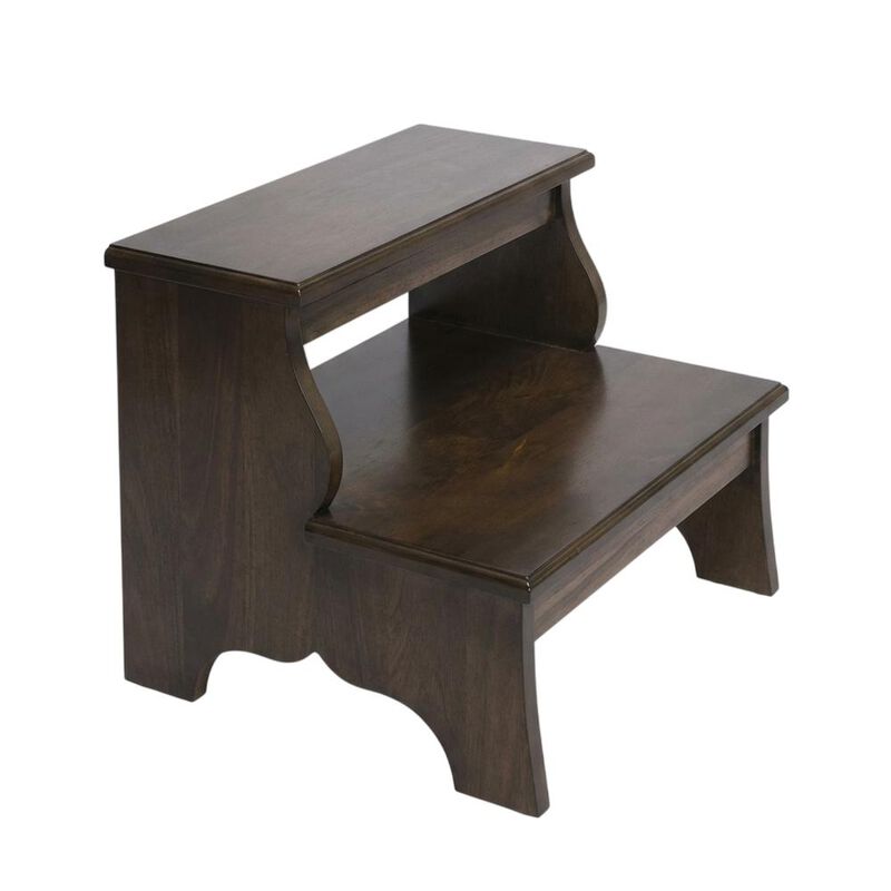 Butler Specialty Melrose Praline Step Stool, Dark Brown image number 0