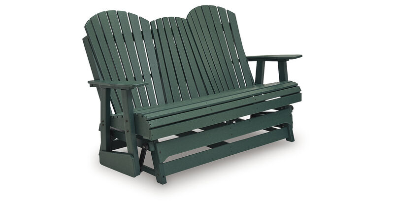 Hyland Wave Outdoor Loveseat Glider image number 4