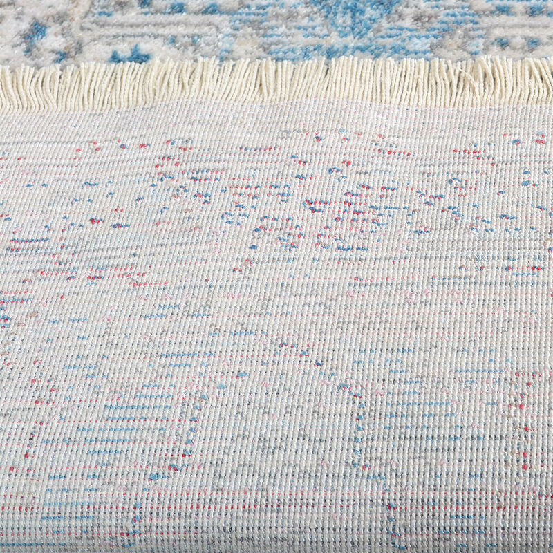 RUGSOTIC CARPETS MACHINE MADE POLYESTER AREA RUGS  - Rectangle Shape, Classic Oriental Traditional  Design, Low Pile Machine Made Area Rugs (M00072) image number 5