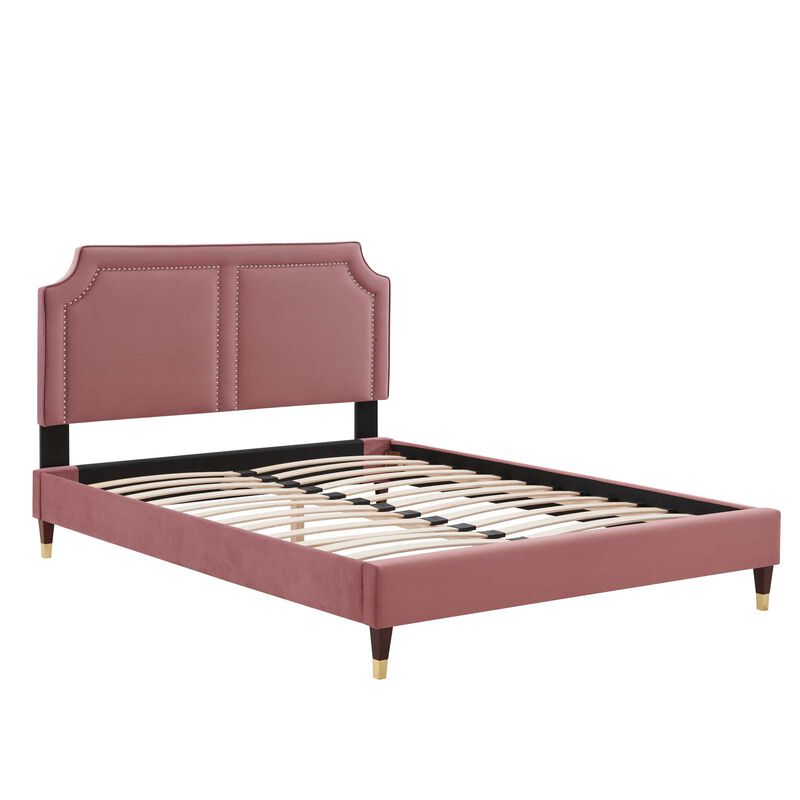 Modway - Novi Performance Velvet King Bed image number 2