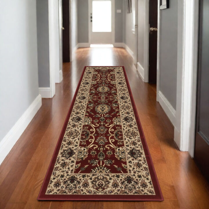 HomeRoots Oriental Runner Rug