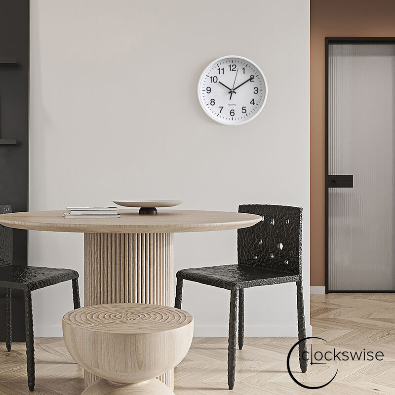 Clockswise Blue 10-In Analog Clock