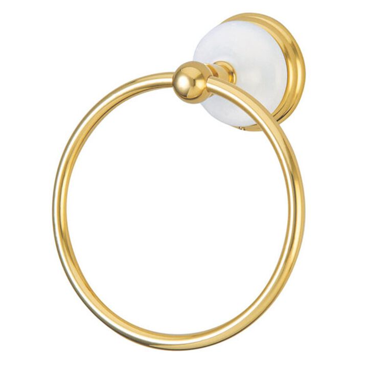Kingston Brass  Victorian 6 Inch Towel Ring  Polished Brass