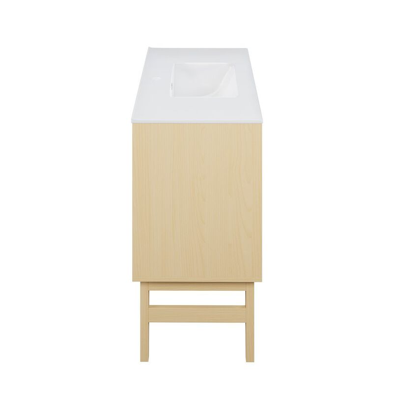 Bosse 36" Freestanding Bathroom Vanity with Sink Top image number 7