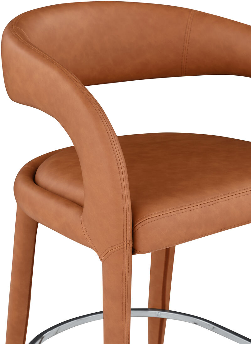 Meridian Furniture Sylvester Vegan Leather Stool