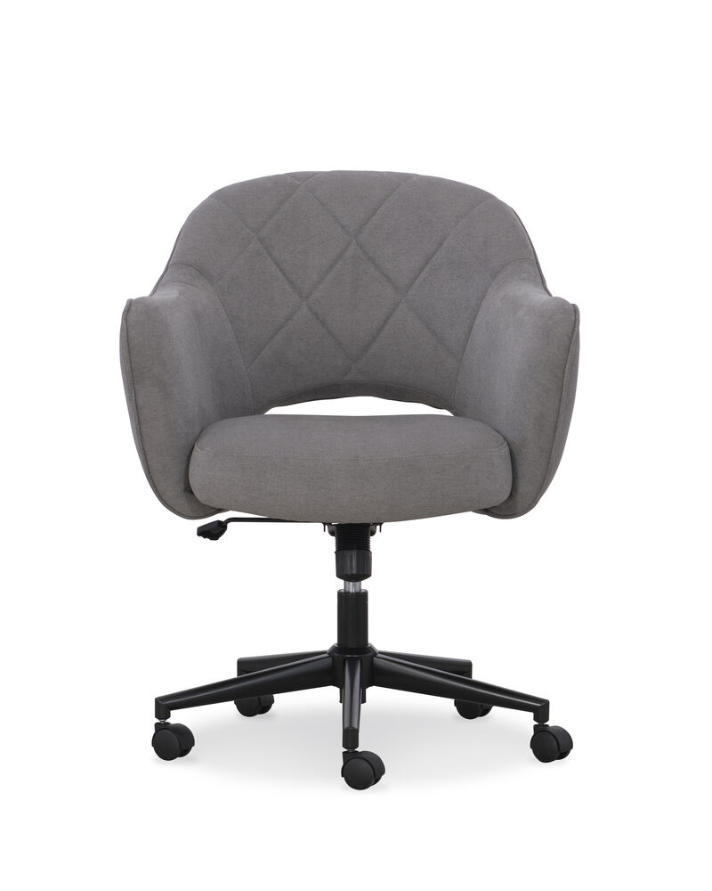 Sawyer Gray Quilted Task Chair