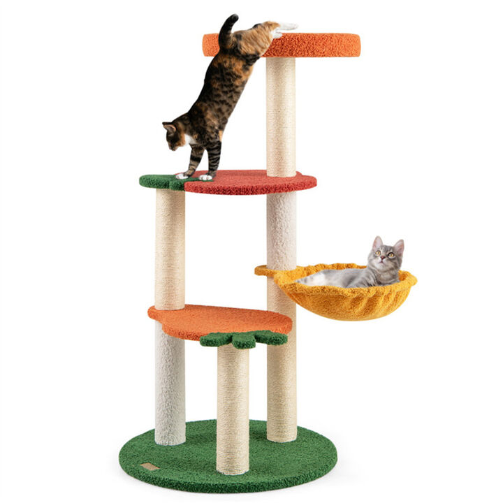 Multi-Level Cat Tree &ndash; Cat Apartment with Scratching Posts, Hideouts & Perches