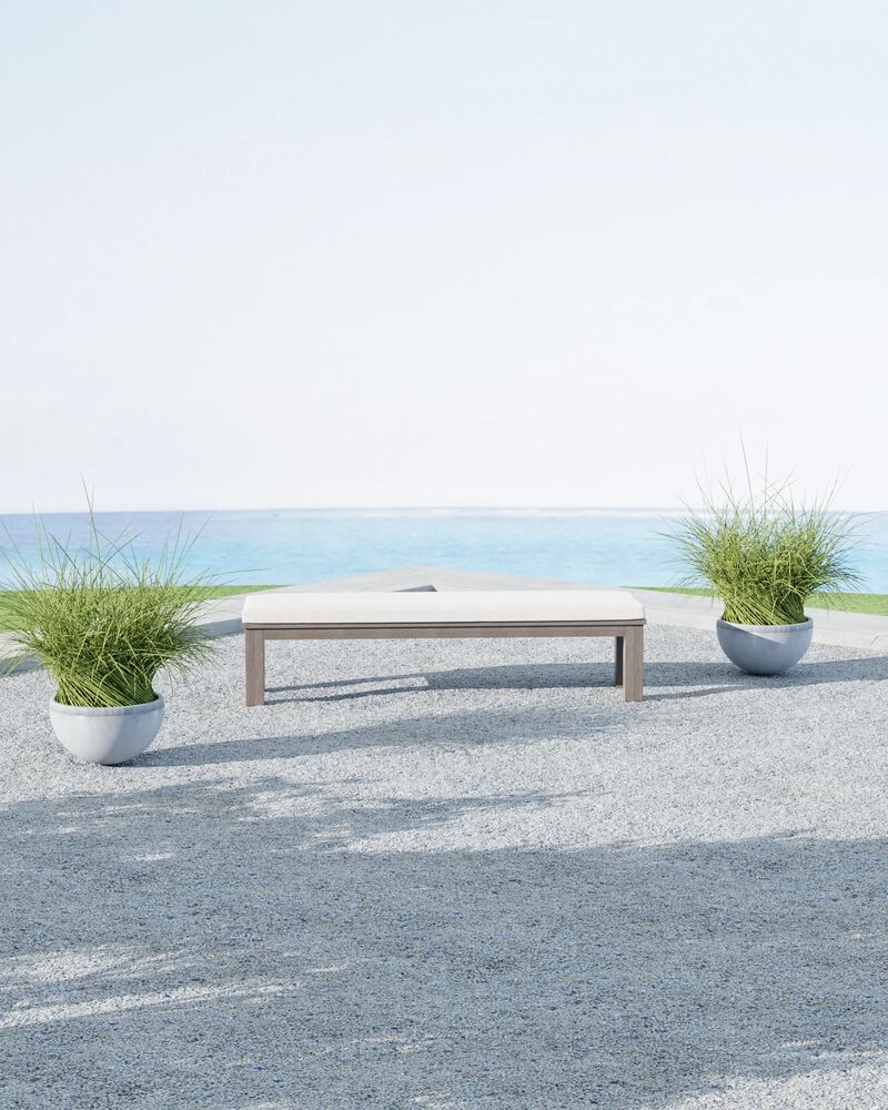 Coastal Teak Dining Bench image number 3