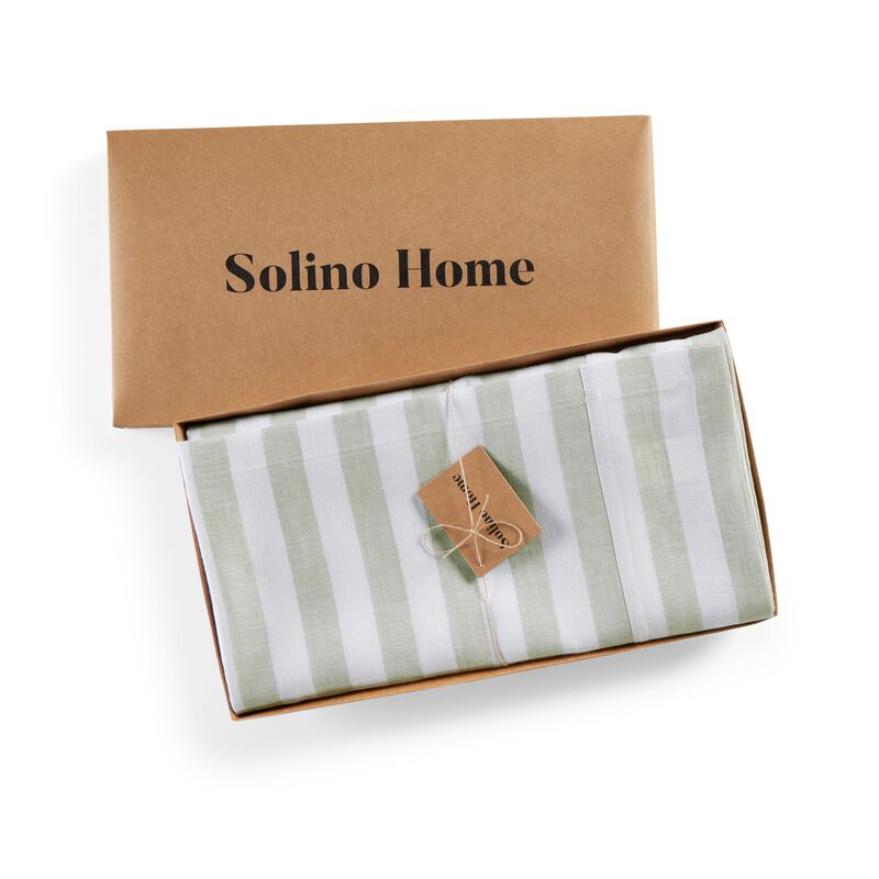 Linen Tablecloth - Sorrento Stripe image number 4