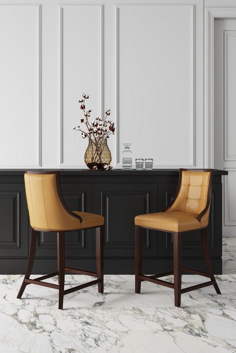 Fifth Avenue Brown Counter Stools (Set of 2)