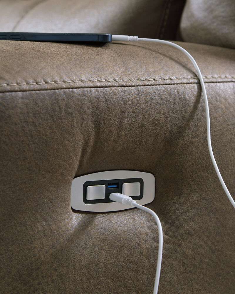 Time-Piece Dual Power Reclining Sofa image number 6