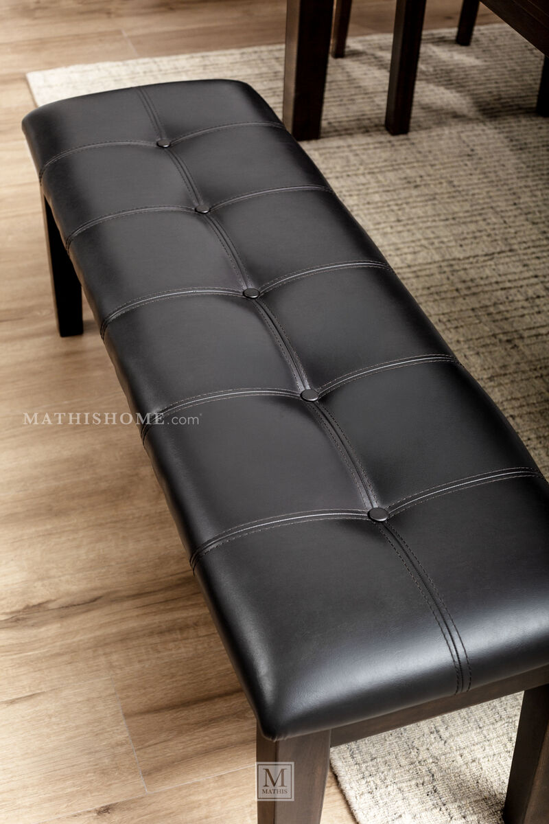 Haddigan Large Upholstered Dining Room Bench image number 2