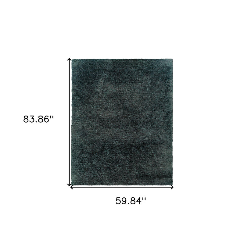 HomeRoots Shag Hand Tufted Area Rug image number 3