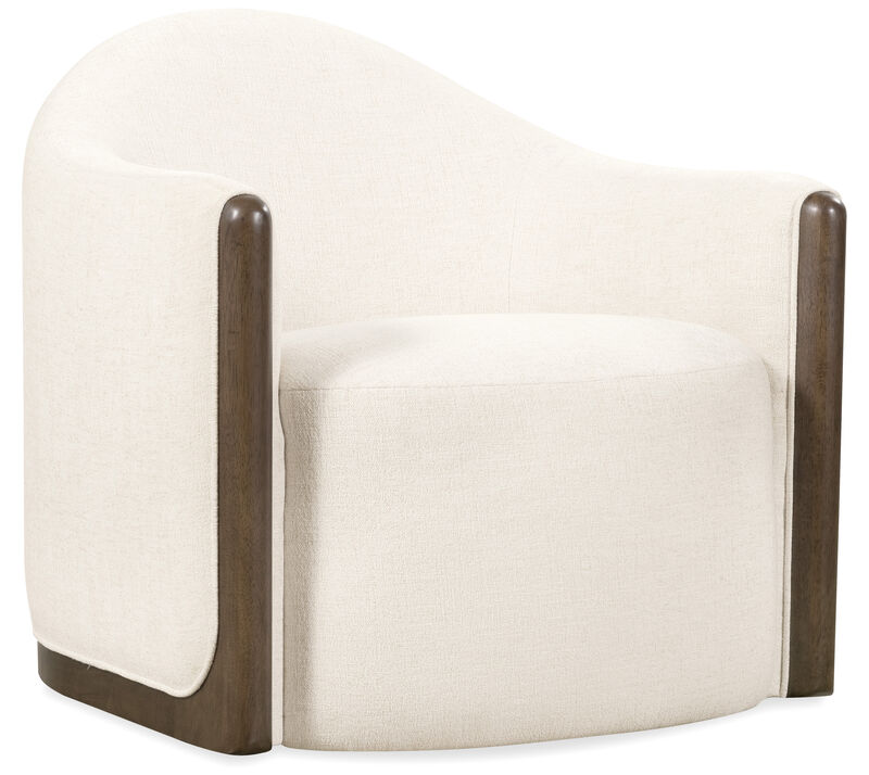 Cora Favara Ivory Swivel Chair
