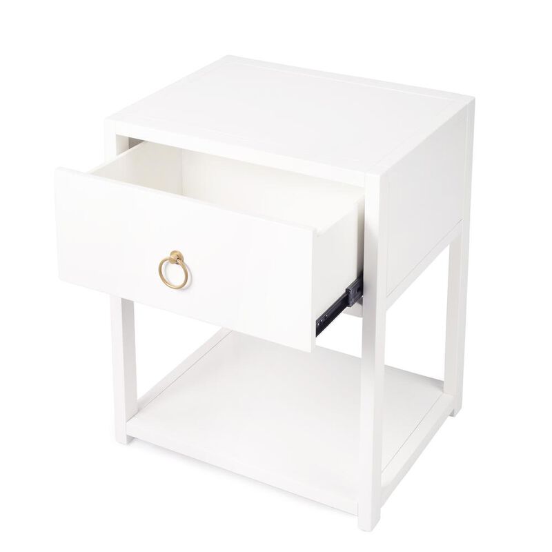 Butler Specialty Lark End Table, White