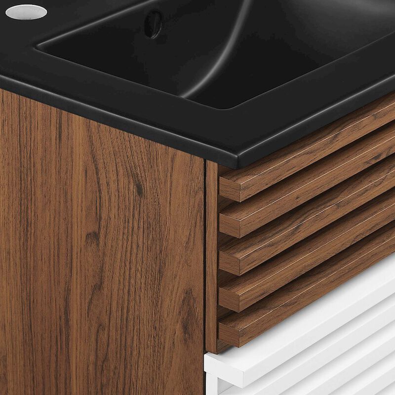 Render 18" Wall-Mount Bathroom Vanity image number 6