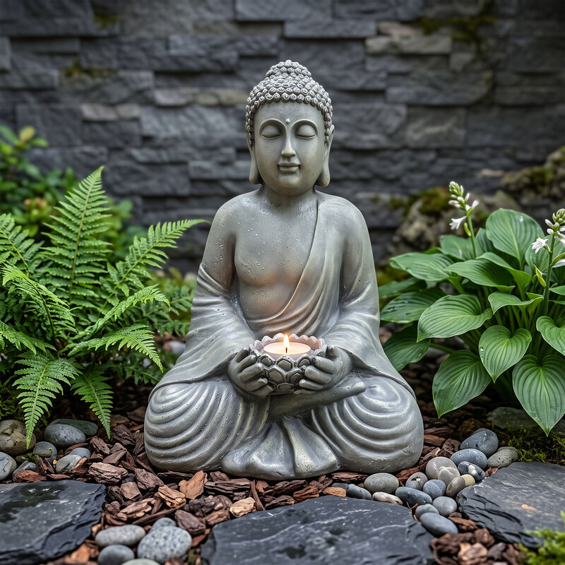 Kebmop Buddha Statue Weatherproof image number 1