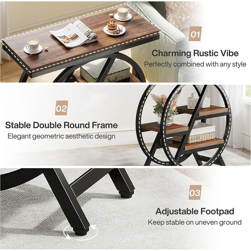 4-Tier End Table image number 7