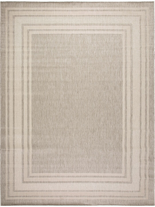 Horizon Indoor/Outdoor HOZ03 Gray 10' x 14' Rug