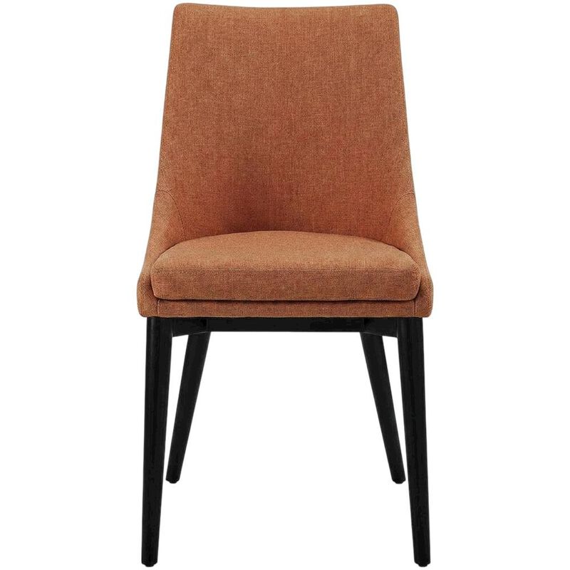Fabric-Upholstered Dining Chair with Cushioned Seat image number 0