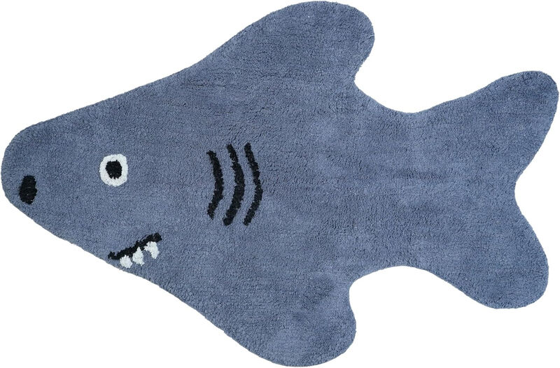 HomeRoots Shark Youthful Washable Area Rug image number 0