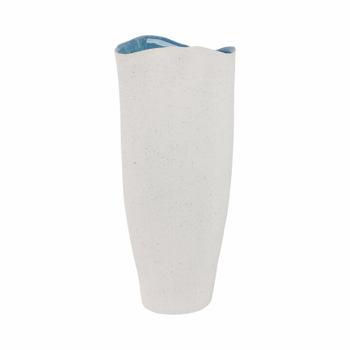 16x7" Textured Organic Vase