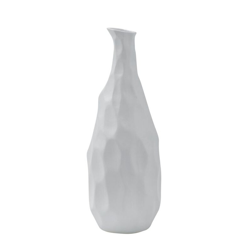 Renwil Blouin Vase In White Color