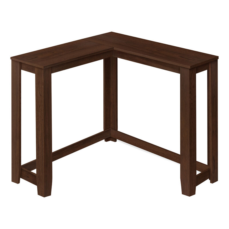 Monarch Specialties I 3661 Accent Table, Console, Entryway, Narrow, Corner, Living Room, Bedroom, Laminate, Brown, Contemporary, Modern